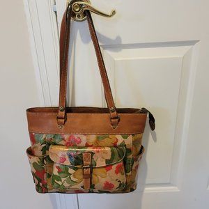Patricia Nash Spring Lily Tote